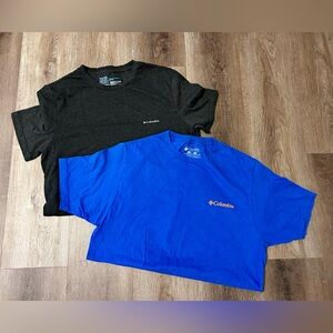 2 Columbia t-shirts